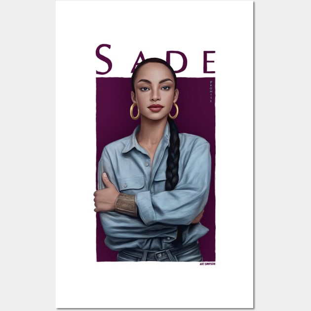 Sade Wall Art by Art Simpson